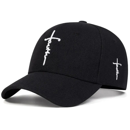 Fashion Faith Embroidery Baseball Cap – Unisex Cotton Snapback Hat